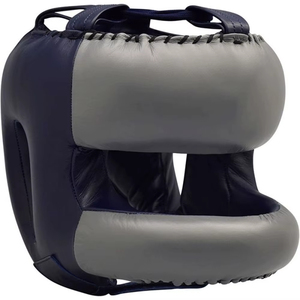 Protège-têtes de boxe personnalisables, logo personnalisé, matériau en cuir, design respirant pour l'entraînement de boxe, utilisation toutes saisons, best-seller - Product Image 2
