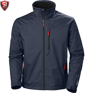 Men Softshell <b>Jacket</b> Stand Collar <b>Thin</b> Lightweight <b>Waterproof</b> Windproof Breathable Zip-Up Front Logo Vintage Solid Casual - Product Image 6