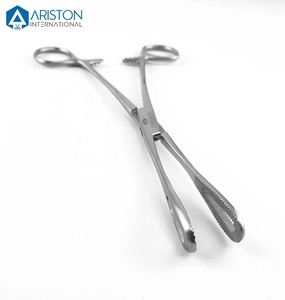 Ariston International Deluxe Qualité Rampley Éponge Tenant Pince 24cm Fendue En Acier Inoxydable CE Classe I Vétérinaire Médecin Tatouage - Product Image 2
