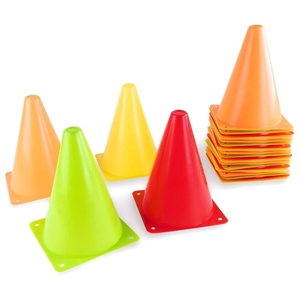 Conos deportivos resistentes y duraderos para entrenamiento de fútbol, conos para ejercicios de fútbol, conos altos para entrenamiento de baloncesto, juego de conos en venta - Product Image 2