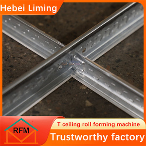 Máquina perfiladora de barras en T para techos Hebei Liming, equipo de conformado personalizado - Product Image 4