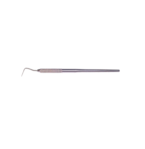 Sonde parodontale dentaire à une extrémité en acier inoxydable de qualité médicale pour la mesure de la profondeur de poche gingivale - Product Image 1