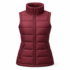 Chaleco Acolchado al por Mayor para Mujer con Diseños Personalizados - Proveedor OEM Directo de Fábrica - Product Image 1