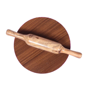 Sheesham Wooden Chakla Belan Rolling Pin Board/Roti <b>Maker</b> <b>Chapati</b> <b>Maker</b>/papad - Product Image 3