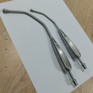 เครื่องมือดูดเสมหะแบบแมนนวลยี่ห้อ MEDIHEAL SURGICAL CORPORATION รุ่น MSC-H-3817 ขนาด 12.5 32 ซม. แบบโค้ง 5 มม. - Product Image 1