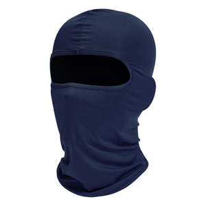 Balaclava camouflage coloré, élastique, couvrant tout le visage, pour le cyclisme, la moto, le ski - pour les sports d'hiver, motif uni, 100% polyester, unisexe - Product Image 6