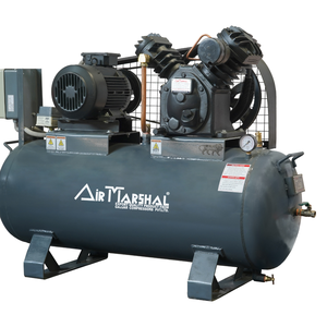 Compresor de Aire de Pistón Reciprocante Industrial con Tanque Horizontal para Uso en Equipos Neumáticos de Fábrica y Taller - Product Image 5