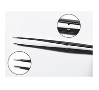 Straight Potts Smith Monopolar Hand Switch Forcep Black German Stainless Steel Non-Stick Reusable Manual Surgical Instrument