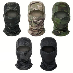 High Quality Quick Dry Breathable Full Face Ski Mask with 1 Hole Custom Logo Balaclava New OEM Digital Printing for Sports - Product Image 2
