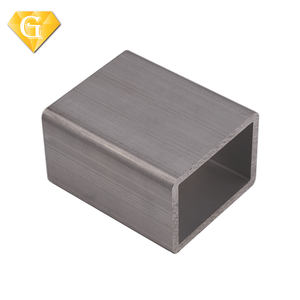 Tubos y perfiles de aluminio de metal cuadrado y <span class=keywords><strong>rectangular</strong></span> extruido de aluminio hueco personalizado 6061 y 6063 - Product Image 5