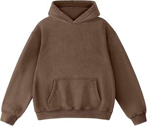 Sudaderas con Capucha para Hombre, Talla Grande, Unisex, Lavado Ácido - Product Image 1