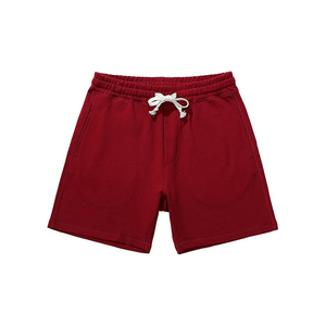 Fabricant OEM/ODM de shorts décontractés marron uni avec logo personnalisé – Vêtements de sport et de détente confortables en molleton - Product Image 2