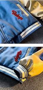 แจ็คเก็ตวาร์ซิตี้ฤดูหนาวแบบยูนิเซ็กซ์ กันลม ผลิตจากวัสดุรักษ์โลก บุด้วยขนสัตว์ คอตั้ง โลโก้ด้านหน้า สไตล์ไฮสตรีท สำหรับผู้ชายและผู้หญิง - Product Image 6