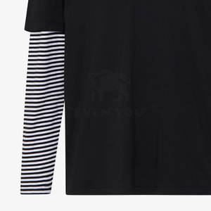 เสื้อยืดสองชั้นสำหรับผู้ชาย ผลิตในปากีสถาน สวมใส่สบาย เนื้อผ้าหนา ทันสมัย เสื้อยืดสองชั้น - Product Image 6