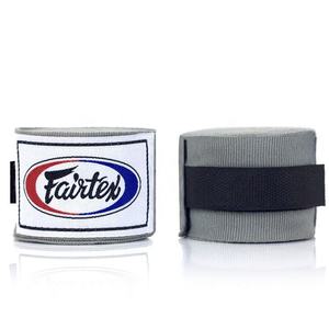 Bandages de boxe respirants Fairtex rouges, haute qualité, vente chaude, logo et étiquette OEM personnalisés, taille personnalisée de 2 à 5 mètres, 100% coton - Product Image 6