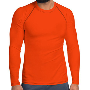 New Design Best Quality Rash Guard Low MOQ Wholesale Rash Guard Contrast Color Men Rash Guard Low MOQ - Product Image 6