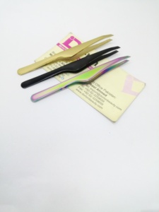 Pinzas Profesionales para Cejas, Último Diseño, Pinzas Inclinadas de Acero Inoxidable, Pinzas Personalizadas para Cejas, Pinzas de Precisión para Depilación - Product Image 5