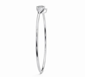 Nebula Star Princess Lab Grown Kada Bracelet 1.092 Carats 12 Stones 9k 14k 18k Yellow <b>Rose</b> White <b>Gold</b> Luxury <b>Bangle</b> 12 Pcs - Product Image 2