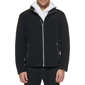 Vestes d'hiver unisexes en sherpa, respirantes, en molleton de coton, avec fermeture éclair, logo personnalisé OEM, streetwear, imprimé, en laine polaire douce, toile - Product Image 2