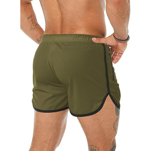 Pantalones Cortos Deportivos de Tela Flexible para Hombre, para Gimnasio, Entrenamiento, Secado Rápido, Ligeros, Transpirables y Elásticos - Product Image 4