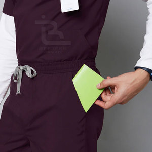Men Hospital Scrub <b>Suit</b> Medical Uniform Nursing Workwear Doctor Clothing Comfortable Daily Wear - Product Image 5