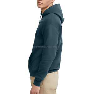 Luxury Hip Hop Plain <b>Men</b> Polyester <b>Hoodies</b> Wholesale New Design Solid Color Plain <b>Men</b> Pullover <b>Hoodies</b> For Outdoor Wear - Product Image 3