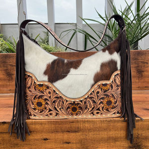 กระเป๋าสตรีมีดีไซน์2025กระเป๋าสะพายข้างหนังวัวแท้หรูหรากระเป๋าใต้วงแขนหนังแท้ - Product Image 4