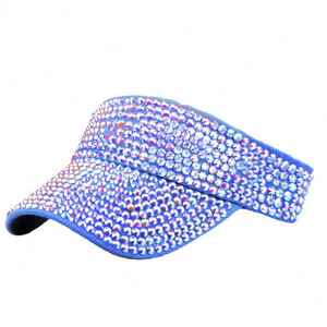 Gorra Visera Plana Ajustable de Alta Calidad con Diseño a Cuadros y Pedrería, Unisex, para Todas las Estaciones, a la Moda, Venta al por Mayor - Product Image 6