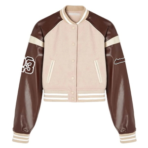 FITNESS CONCEPTS Chaqueta Letterman para Hombre, Cálida para Invierno, a Precio Razonable, con Cuello Alto Cómodo, Logotipo Frontal, Resistente al Viento y Transpirable - Product Image 1