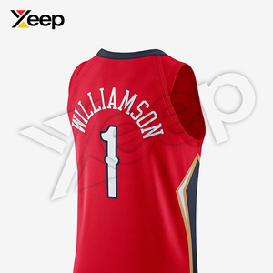 เสื้อบาสเก็ตบอลผู้ชาย XEEP รุ่นปรับแต่งได้ XC-BU-24 ชุดทีมประสิทธิภาพสูง น้ำหนักเบา ระบายอากาศได้ดี ผลิตจากโพลีเอสเตอร์ ปรับแต่งได้ - Product Image 4