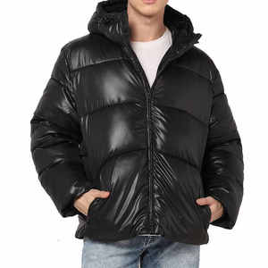OEM Men's <b>Quilted</b> Puffer Jacket - Waterproof Windproof Thermal Insulated <b>Winter</b> Coat for Snowboarding Custom Logo - Product Image 1