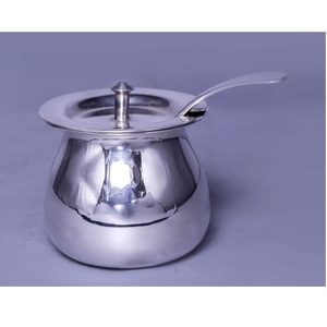Bocaux de rangement en métal doré écologiques – Produit tendance – Articles de cuisine décoratifs pour la maison à prix raisonnable - Product Image 6