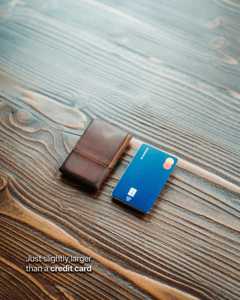 Luxury Minimalist Stitchless Leather <b>Wallet</b> <b>RFID</b> <b>Blocking</b> Slim Card Holder Seamless Genuine Leather <b>Wallet</b> LSSW-0019B - Product Image 1