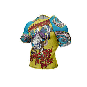 2026 Sublimation Printed Quick Dry Men Rash Guard in Custom Logo MMA Training Rash Guard NO GI Grappling Jiu Jitsu BJJ Rashguard - Product Image 5