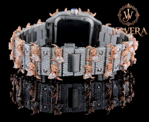 Waterproof Hip Hop Moissanite Diamond Watch Luxury Men's Iced Out Wristwatch for Nightclub Performance Fashion Show - Product Image 4