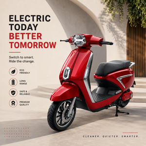 Scooter Eléctrico E-Vel-co NK, Motor BLDC de 750W, Alcance de 120KM, Batería de Litio de 72V, Pantalla Digital Inteligente - Product Image 3