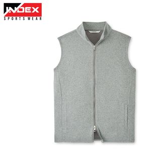<b>Men</b> Puller Fleece <b>Vest</b> Warm Sleeveless Jacket Zipper Closure Soft Fabric Winter Outdoor <b>Gym</b> Sportswear <b>Vest</b> - Product Image 6