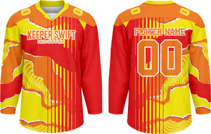 Maillot de hockey sur glace de qualité supérieure, nouvelle arrivée, maillot de hockey sur glace en différentes couleurs, vêtements d'équipe, maillot de hockey sur glace - Product Image 1