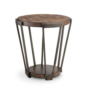 <b>Brown</b> Wooden Top Metal Stand Center & Side <b>Table</b> for Home Living Room Decorative Furniture Latest Design Side <b>Table</b> - Product Image 3