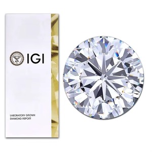 เพชร CVD ทรงกลม 1 กะรัต เกรด E SI1 รับรองโดย IGI คุณภาพ 3EX สำหรับเครื่องประดับชั้นดี แหวนหมั้น ขายส่งจากผู้ผลิต - Product Image 2