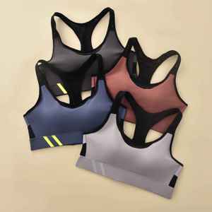 Soutien-gorge de sport pour femme, dernière mode, haute qualité, bretelles fixes, maintien élevé, haute résilience, pour la course à pied - Product Image 6