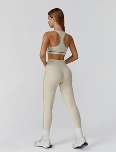 Conjunto de Yoga sin Costuras para Mujer, Leggings de Cintura Alta y Sujetador Deportivo, Ropa Deportiva - Product Image 3