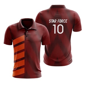 T-shirt polo de golf en coton pour hommes, chemises polo en microfibre personnalisées en coton de haute qualité brodées vierges pour hommes - Product Image 2
