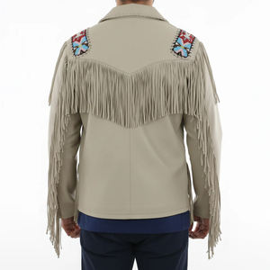 Chaqueta Vaquera Larga y Delgada con Recubrimiento Moderno para Hombre, Colección de Tendencia de Invierno, Producción Directa de Fábrica - Product Image 2