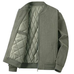 Chaqueta Acolchada para Hombre, Abrigo de Pana de Invierno para Hombre, Chaqueta Casual de Béisbol para Hombre, Chaqueta Deportiva Térmica de Invierno, Tejido Personalizado - Product Image 1