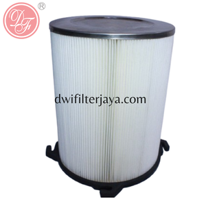 Filtro de aire cilíndrico de cartucho para colector de polvo industrial, filtro de aire para extracción de polvo de máquina de corte por láser - Product Image 4