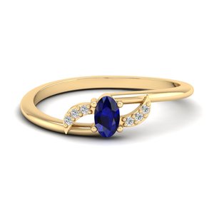 Anillo de Compromiso REYES Personalizado de Oro Sólido de 14K con Moissanita Certificada por GRA, Anillo de Alta Calidad con Gema de Zafiro Azul, Joyería Fina - Product Image 6