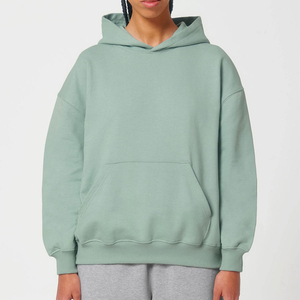 <b>Men</b> Women Hoodies Oversized 100% Cotton <b>Fleece</b> Hooded <b>Zip</b>-<b>Up</b> Winter Breathable Sweatshirts - Product Image 3