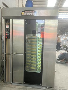 LX32M Minh Tam Vietnam Electric Bakery 380V 1 Year Warranty 32-Tray <b>Rotary</b> Oven High-End Multifunctional Automatic Portable - Product Image 6