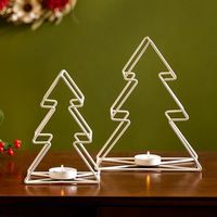 Ornements de Noël en fer forgé faits à la main en forme d'étoile, décorations de table écologiques et luxueuses |   Décoration de maison de vacances |   Vente en gros OEM |